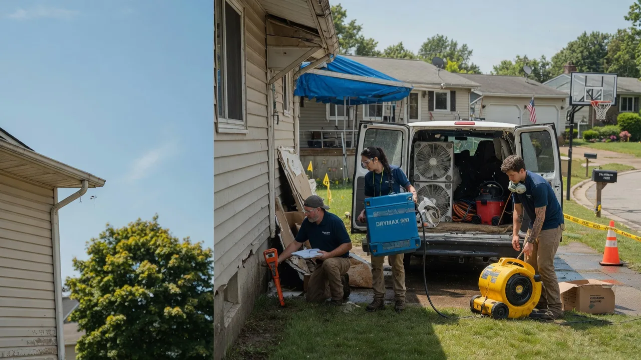 Ceiling Leak Cleanup in Ford Cliff, PA near me