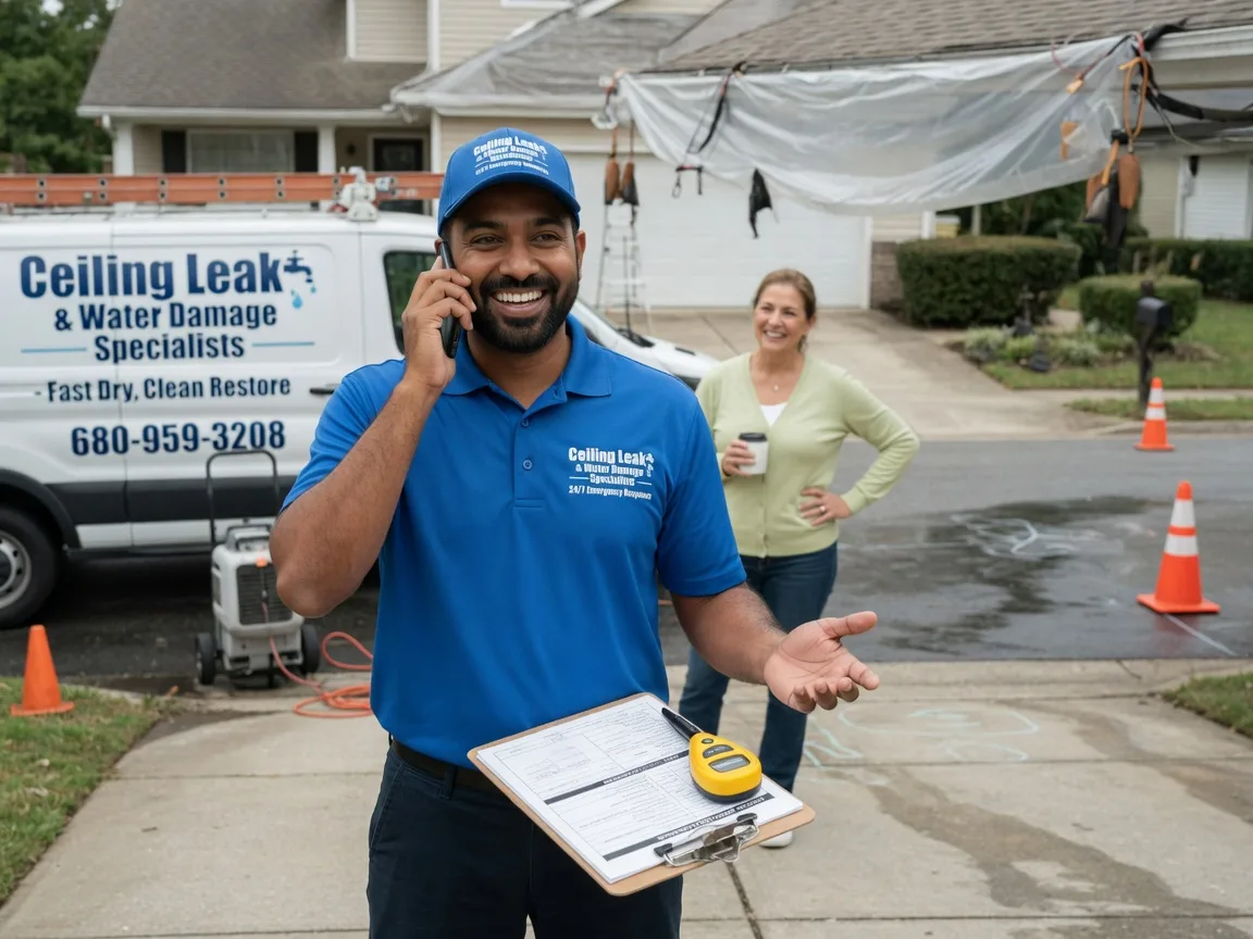 Ceiling Leak Cleanup Ford Cliff, PA FAQs